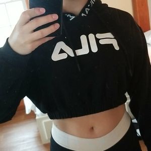 Crop sweater
